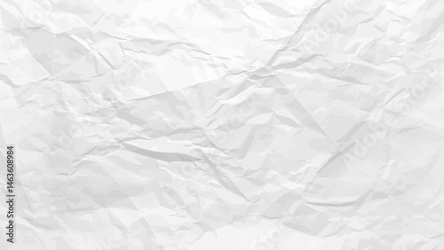 White clean crumpled paper