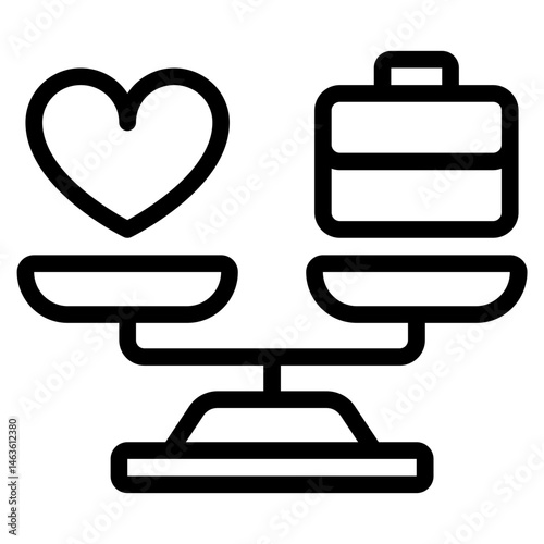 Medical Balance Scale Icon