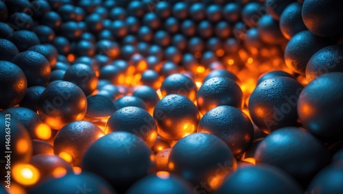 Durable steel forged balls for mining industry use