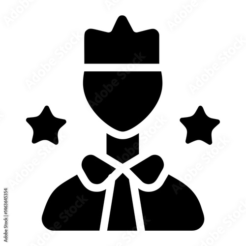 Exclusive customer Solid Icon