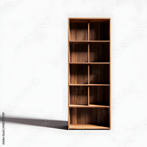 Teak Wood Bookshelf
