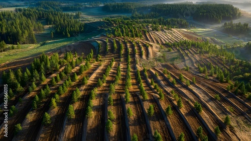Explore Cutting-Edge Hillside Windbreak Plantation Projects Enhancing Soil Stability and Biodiversity through Strategic Vegetation Solutions