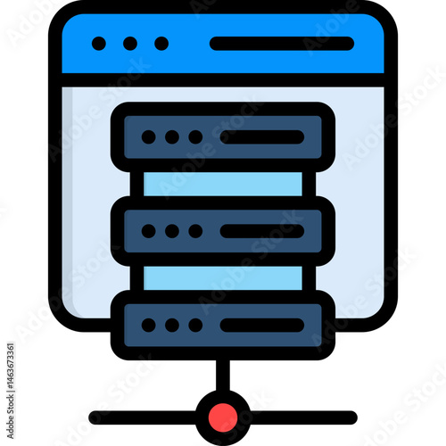 Web Server Icon