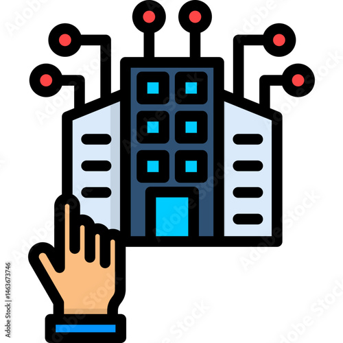 Digital Enterprise Icon