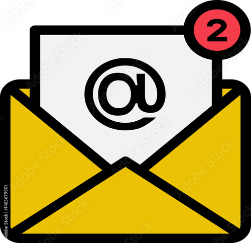Modern Notification UI Icon Pack Element