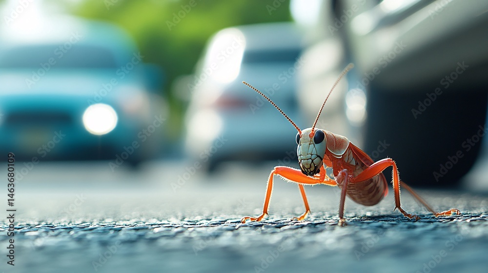 Urban Sprawl Impact on Crickets Amid Noise Pollution