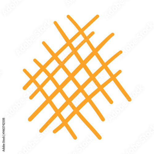 Yellow Line strip shape