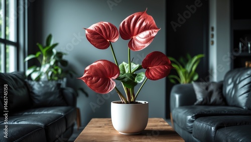 Anthurium Indoor Plant Decoration for Living Spaces