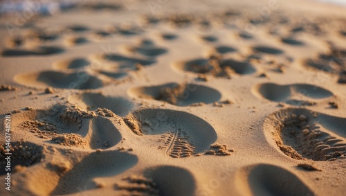 Beach sand surface with ocean background