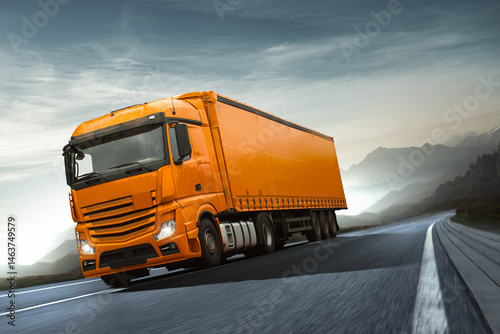 LKW - Truck on the Road