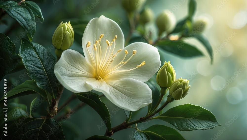 Fruits and Blossoms of the Orange Tree