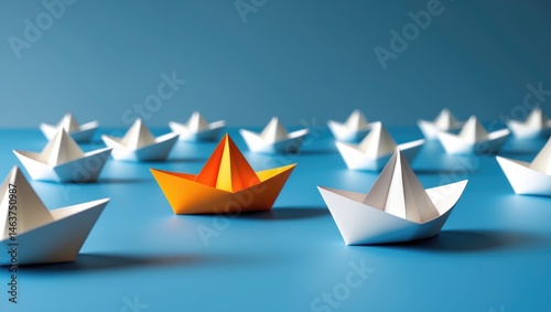 Exploring leadership and business strategies through origami boats: inspiring creativity and success