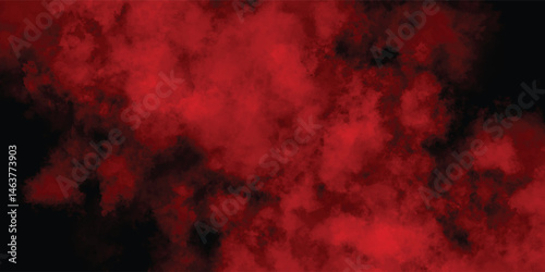 Eerie Smoky Texture in Red and Black for Mysterious Art

