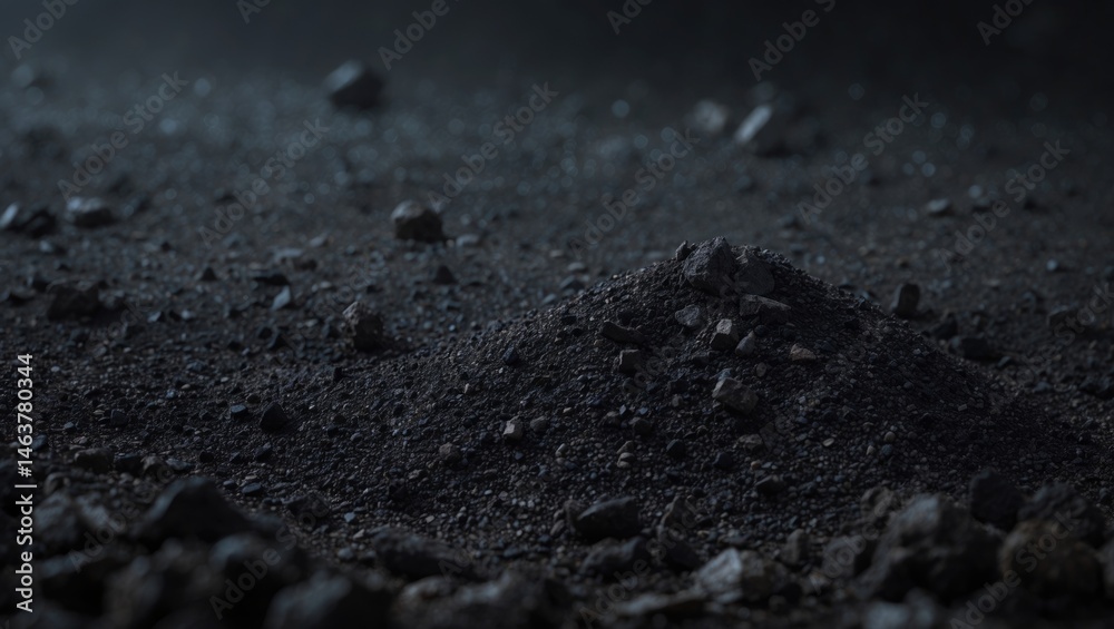 Close-up of soil and organic dirt texture in high resolution Close-up of soil and organic dirt texture in high resolution