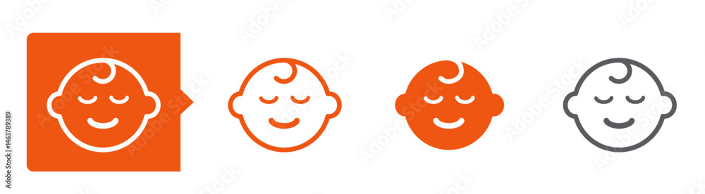 Obraz premium Etiquette Icon_Check the age of children's viewing