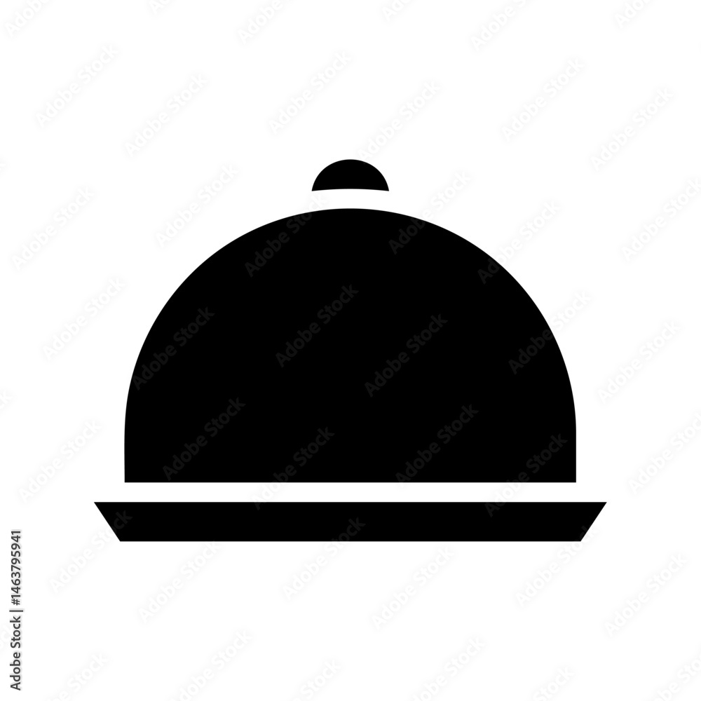 Obraz premium Elegantly styled serving platter, ideal for sophisticated dining presentations