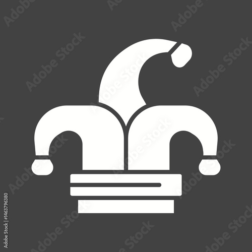 Clown icon vector image. Suitable for mobile apps, web apps and print media.