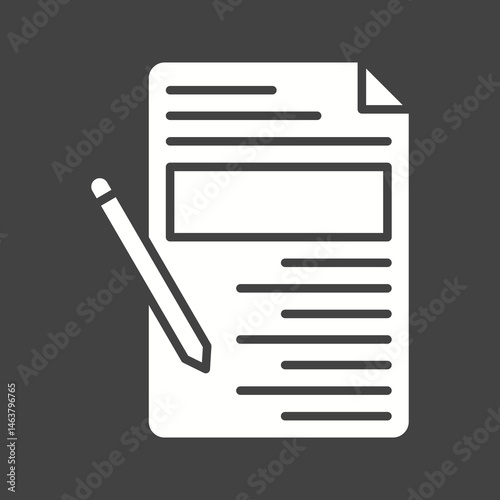 Copywriter icon vector image. Suitable for mobile apps, web apps and print media.