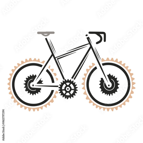Gamer bicycle illustration, Gamer Digital File, Gaming Equipment vector, Gamer Life design sublimation
