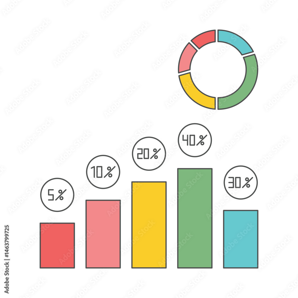 business graph chart business graph chart