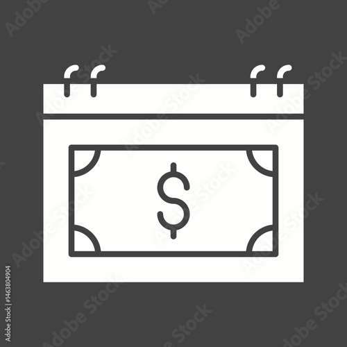 Payment Day icon vector image. Suitable for mobile apps, web apps and print media.