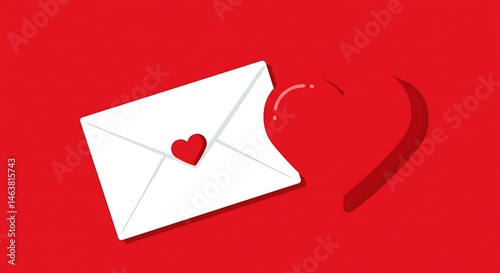 envelope with heart
