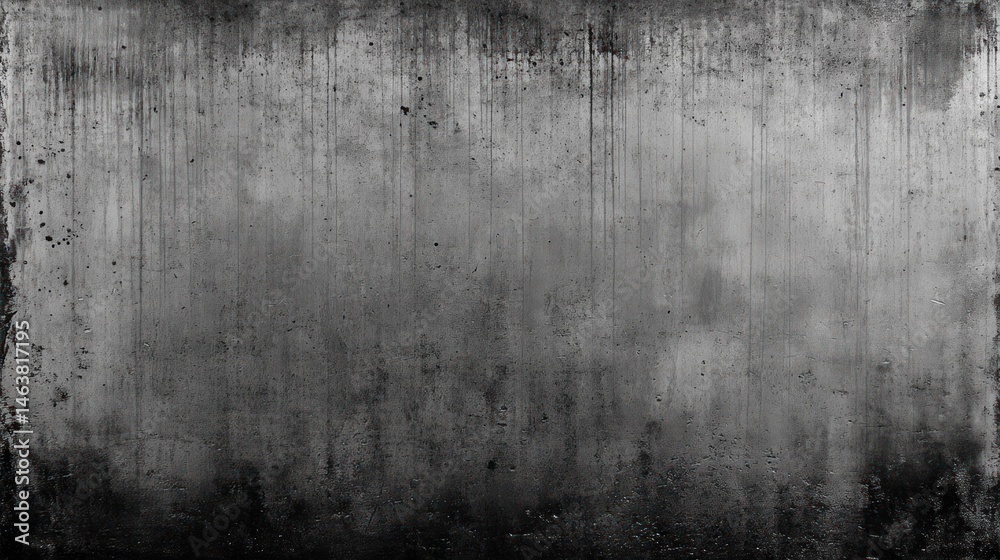 Fototapeta premium Abstract Concrete Texture: A Monochromatic Gray Wall Background