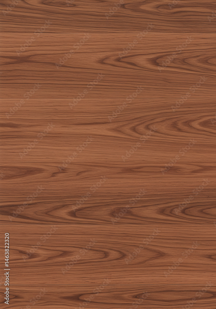Fototapeta premium Brown Wooden Background Texture With Horizontal Wood Grain Pattern