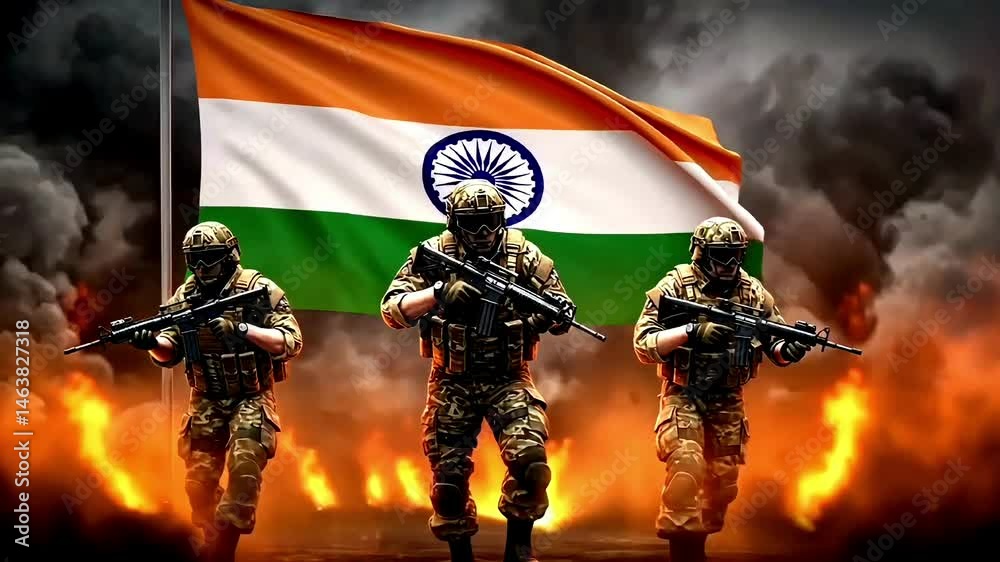 indian Army Soldier Warrior, Indian army day, Indian Pakistan, India Vs Pakistani, Attack, War, Weapon, Battle, Independent Day, Republic Day, Happy Independence Day Concept
