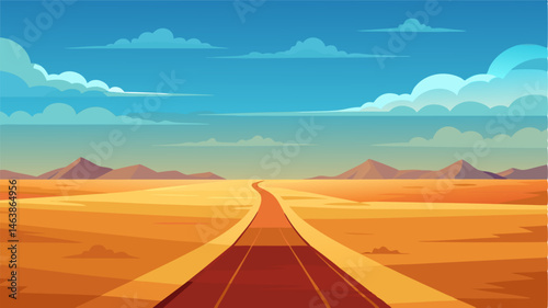 The vast steppe plains seeming to meld seamlessly into the horizon creating an infinite landscape.