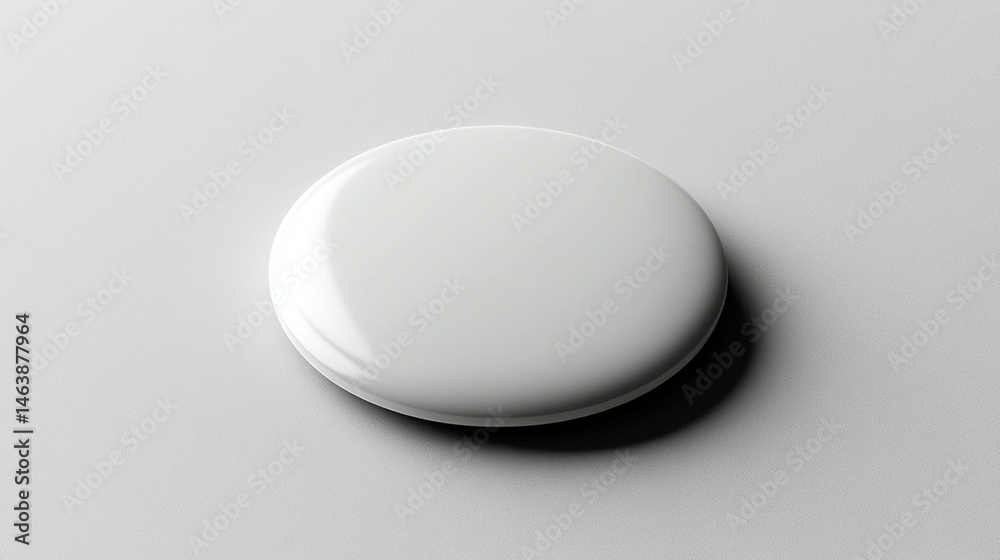 Blank Round Button Mockup Blank Round Button Mockup