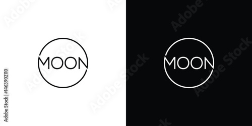 Unique and professional Moon logo design