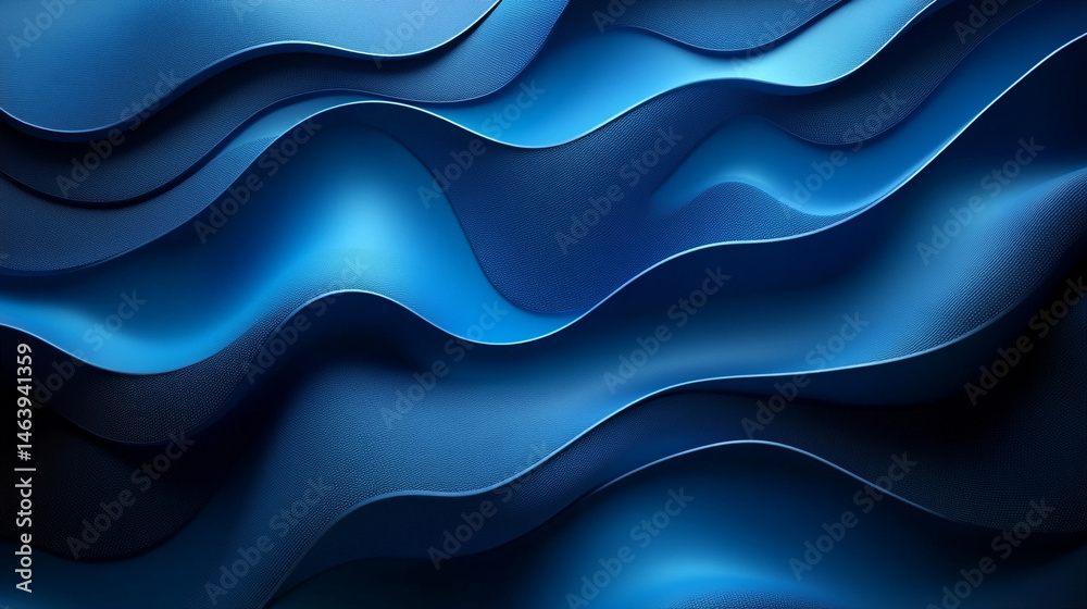 Fototapeta premium Glowing Background With Dark Cyan Blue Textured And Deep