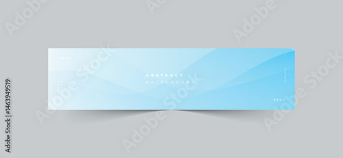 Abstract wave banner and poster template