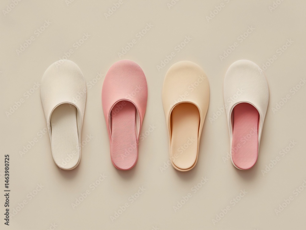 Obraz premium Pastel Slippers