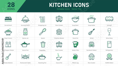 kitchen icon Set