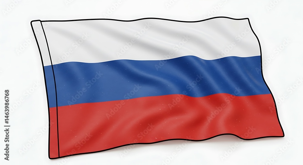 Fototapeta premium Russian Colors in Motion