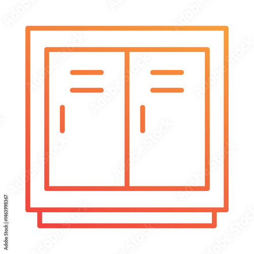 School Locker Icon