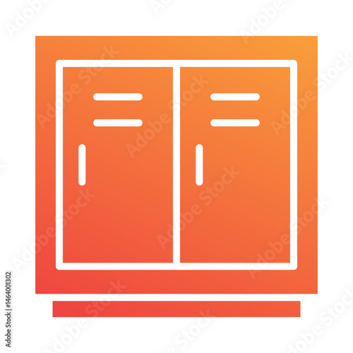School Locker Icon