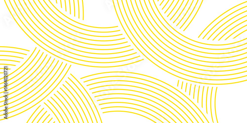 Pasta background, spaghetti abstract geometric pattern. Macaroni yellow poster. Wavy abstract pattern. Pasta vector illustration