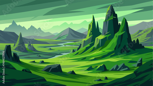 The vastness of the highland moors is almost overwhelming with endless shades of green stretching out in every direction interrupted only by the occasional rocky crag.