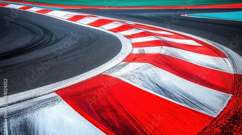 red racing car