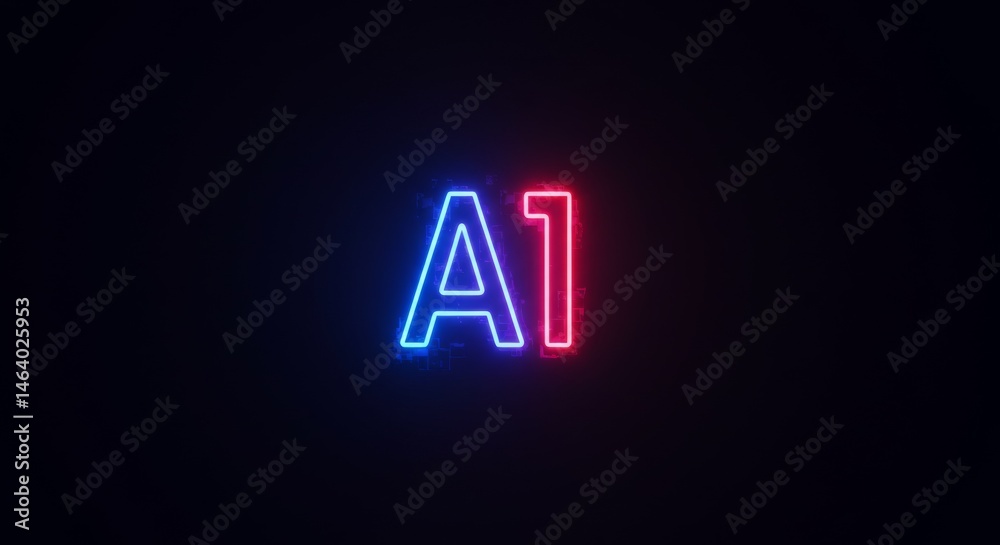 Neon A1 glows in the dark Neon A1 glows in the dark