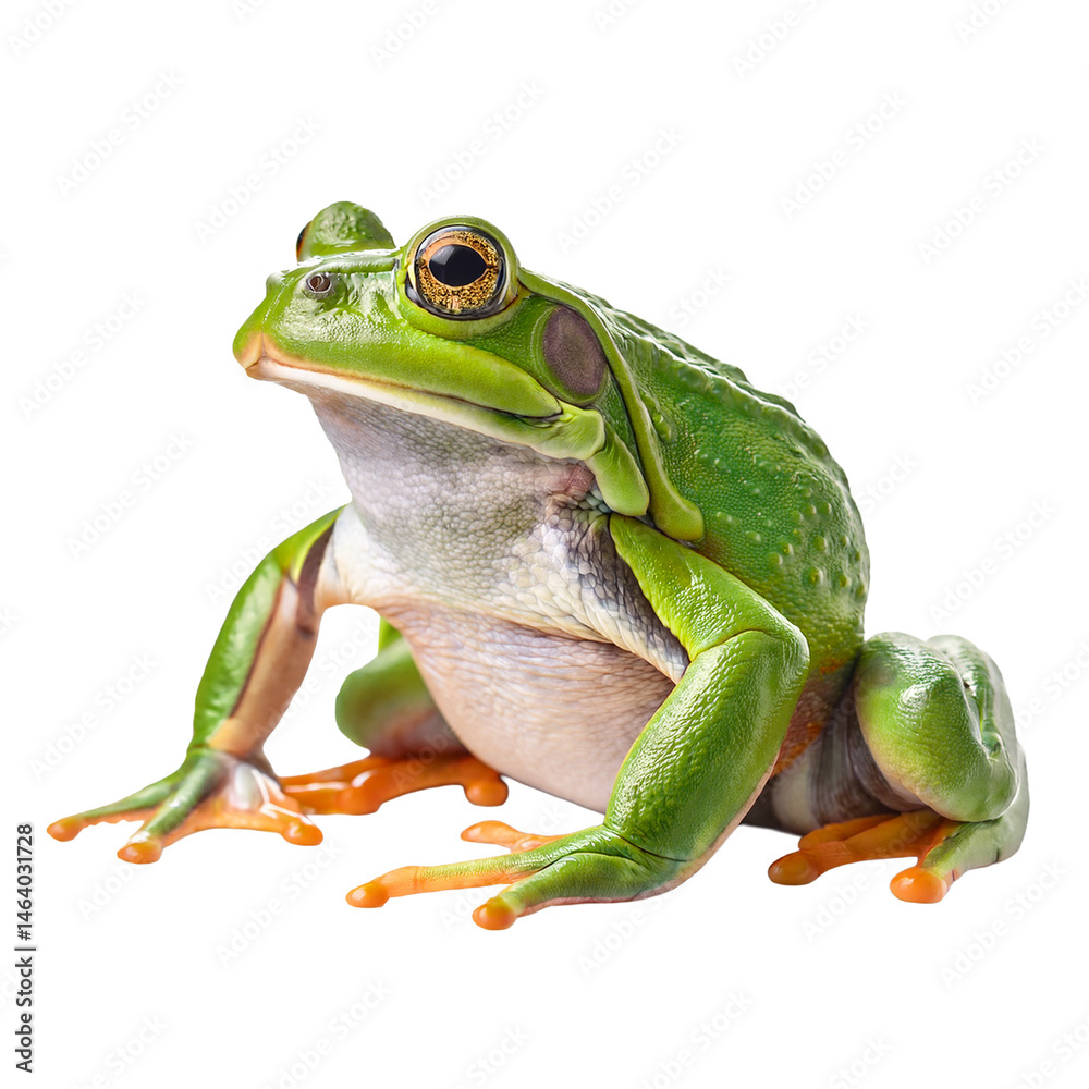Fototapeta premium Detailed Close-up of a Unique Frog Species