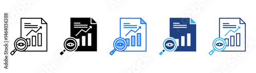 Transparency Icon Set With Multiple Style Collection 