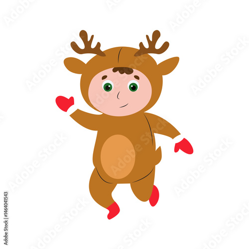 Cute Toddler Reindeer Costume Design