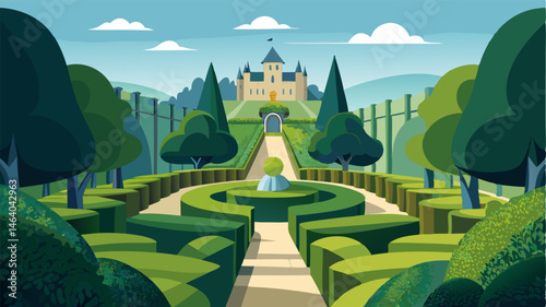 The castles grounds are a fusion of nature and history with a maze of hedges leading to a charming secret garden. Towering stone arches provide glimpses of the majestic castle