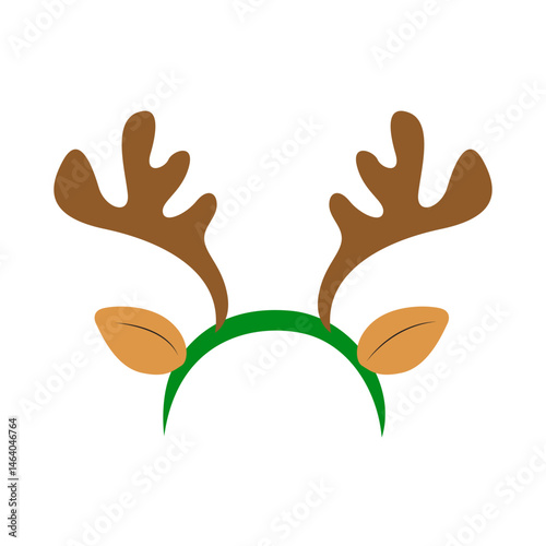 Reindeer Antlers Headband Holiday Costume