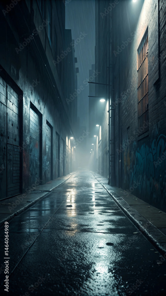 Fototapeta premium Cinematic Minimalist Background with Moody 3D Design Style