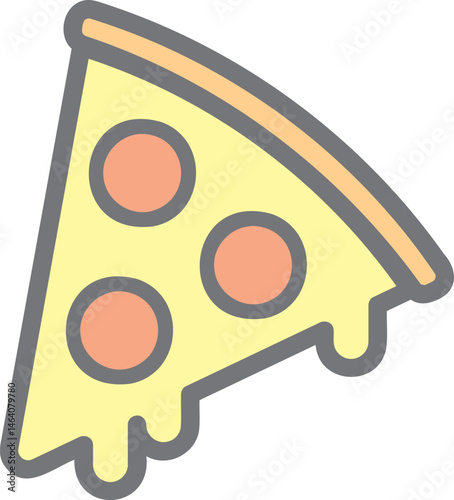 チーズの伸びたピザ